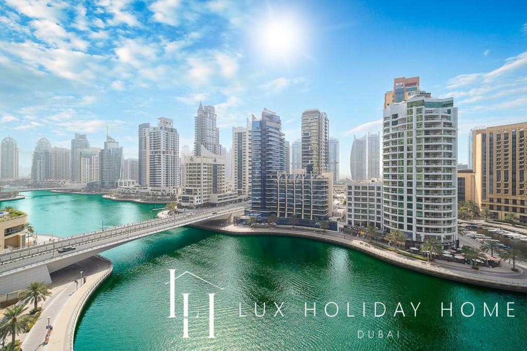 Lux Marina View Prime Location Near Beach Apartman Dubaj Kültér fotó